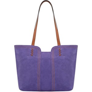 Tote Bag for Women Top Handle Satchel Purse - 1 of 4