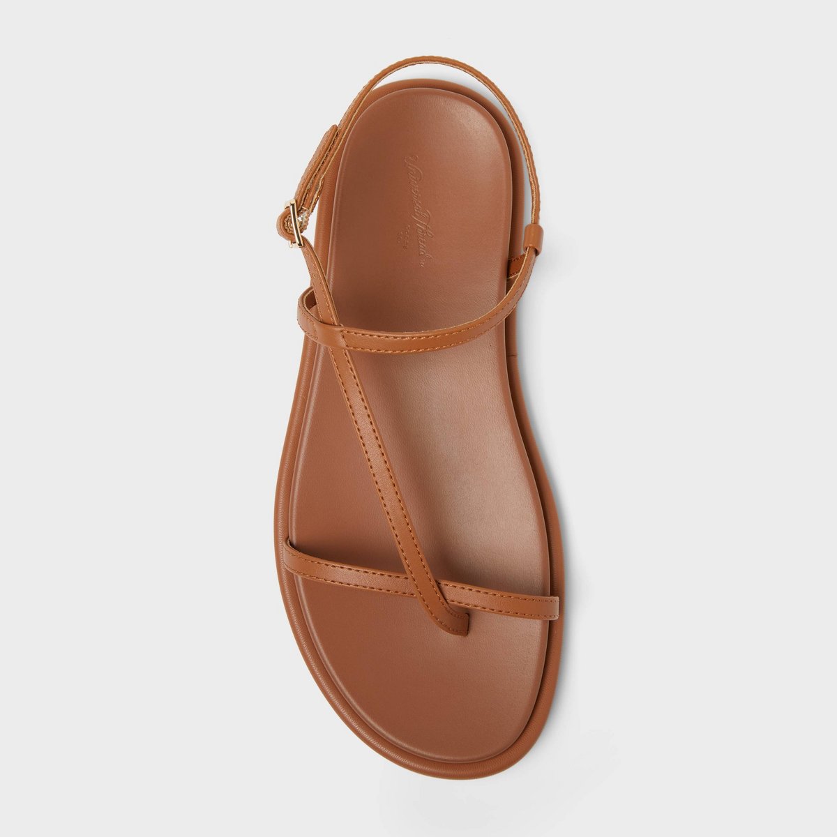 Женские сандалии Universal Thread Women’s Ivy Footbed Sandals - Universal Thread™ Cognac 8 — фото 3