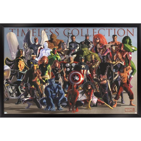 Trends International Marvel Comics Scarlet Witch - Avengers Vs. X-men #0  Framed Wall Poster Prints Black Framed Version 22.375 X 34 : Target