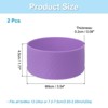 Unique Bargains Silicone Anti-Slip Protective Reusable Water Bottle Boot 2 Pcs - 2 of 4