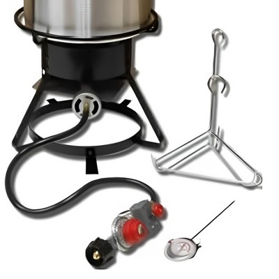King Kooker King Kooker 29 Qt. Aluminum Turkey Frying Outdoor Cooker Kit