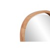 Howard Elliott Beveled Wall Mirror with Polished Wood Frame - 3 of 4