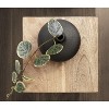 Kate and Laurel Karlsen Wood and Metal Drink Table, 8x8x23, Natural - 4 of 4