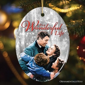It's a Wonderful Life Ornament, Vintage Movie Christmas Decoration 1940s| OrnamentallyYou - 1 of 4
