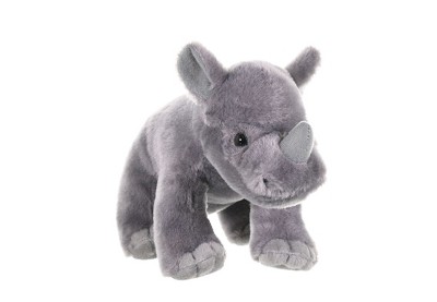 Wild Republic Cuddlekins Mini Rhino Calf Stuffed Animal, 8 Inches : Target