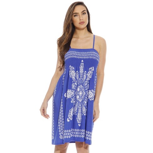 Just Love Summer Dresses For Women Petite To Plus Size Fit Sundresses royal Short Dress 1x Target