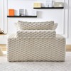 Kumasinova 51" Compact Modern Sofa with 2 Pillows and Backrest, Versatile for Small Spaces, Minimalist Flexible Couches for Living Room, Bedroom - 4 of 4
