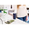 100 North 20 Ounce Stainless Steel On the Go Travel Tumbler With Push Top Lid, Workout Weights Blue - 4 of 4