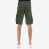 X RAY Men's Belted 12.5" Inseam Knee Length Cargo Shorts (plus size shorts in available) - 2 of 4