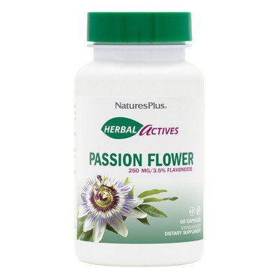 Passion Flower Extract 250mg by Nature's Plus  -  60 Capsule