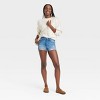 Women's High-Rise Cutoff Mini Jean Shorts - Universal Thread™ - 3 of 3