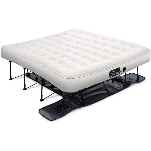 Portable Inflation Air Bed Mattress with Built-in Pump - Costway