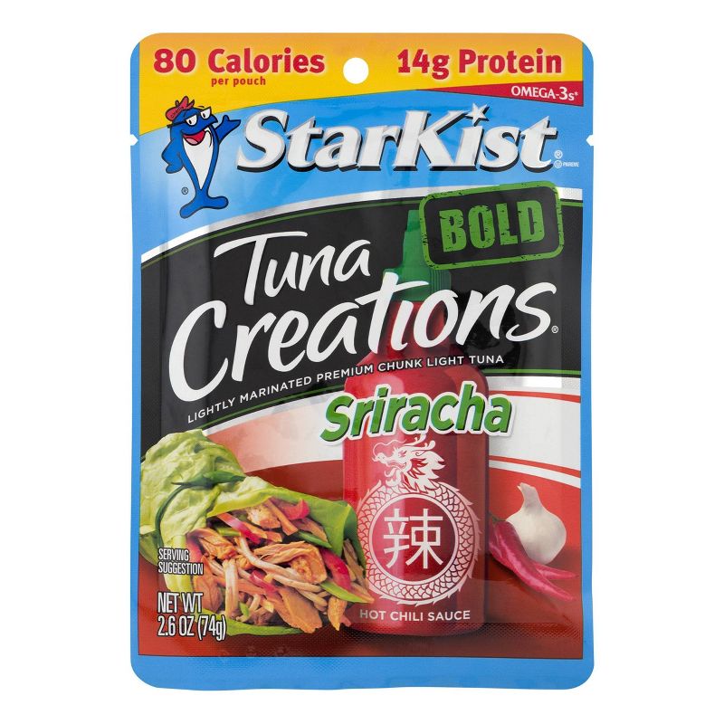 StarKist Tuna Creations BOLD Sriracha Pouch - 2.6oz, 1 of 5