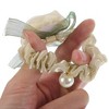 Unique Bargains Women's Fashion Rose Flower Hair Scrunchies 3.15"x1.97" 1 Pc - 3 of 4