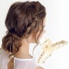 Unique Bargains Fashion Diamond Bow Hair Clips Hairdo Clip 1 Pc - 3 of 4