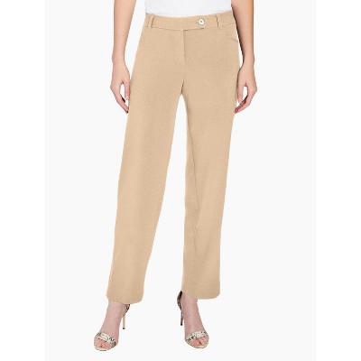 Jones New York Bi-Stretch Straight Leg Pants - 16