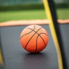 VisioGear Trampoline, 14FT Powder-coated Advanced Trampoline with Basketball Hoop Inflator and Ladder, Outer Safety Enclosure, Orange, 168*168*106.32 - 3 of 4