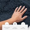 Soft Absorbent Chenille Bath Mat Rug with Anti-Skid Rubber Backing - Becky Cameron - 4 of 4