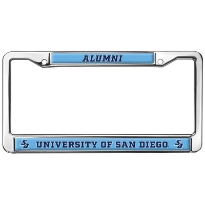 University of San Diego Alumni Logo Full Size Standard License Plate Metal Frame