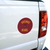Ursinus College Bears Logo Automotive Car Refrigerator Locker Vinyl Circle Magnet - 2 of 4