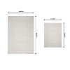 Home Weavers Luxury Collection 100% Cotton Tufted Bathroom Rug Set, Non-Slip Latex Bath Rug Set - 3 of 4