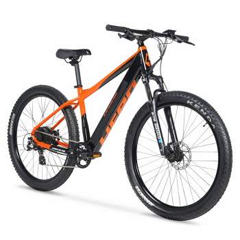 Hyper Hero Cycles 27.5" Mountain Step Over Electric Bike - Orange/Black