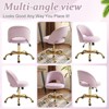 Karl Home | 23 inch Task Chair Office Desk Chair Make Up Chair With Wheels - 3 of 4