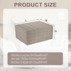 Unique Bargains  Elastic Furniture Protector Stretch Foot Stool Cover for Living Room Bedroom 1 Pc - 2 of 4