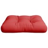 vidaXL Pallet Cushion Red 19.7"x19.7"x4.7" Fabric - 4 of 4
