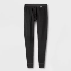 Men's Tall Premium Thermal Pants - Goodfellow & Co™ Black LT