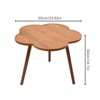 YIYIBYUS 23.6" Coffee Table Log Color Coffee Tables with Wood Legs for Living Room - 3 of 4