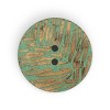 Dritz 23mm Sustainable Coconut Round Buttons Dark Green: Sew On Sewing Fasteners, 6 Pieces, Art & Stationery - 3 of 4
