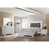 NicBex Modern Glam Style 5 Drawers Dresser Glam Closet Storage with Embossed Crocodile Pattern for Bedroom, Living Room, Hallway - 4 of 4