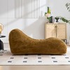 Bean Bag Lounger Modern with Ergonomic Foam Support for Living Room 59in Wide-3irtyhousy - 2 of 4