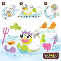 Yookidoo Jet Duck - Create Mermaid Bath Toy