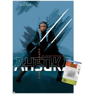 Trends International Star Wars: Ahsoka - Blue Unframed Wall Poster Prints - 1 of 4