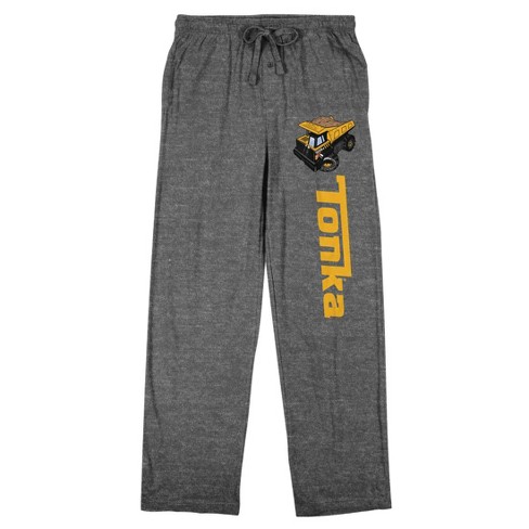 Tonka Toy Truck Logo Men's Gray Heather Sleep Pajama Pants - image 1 of 3