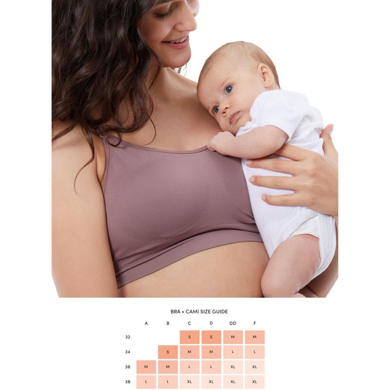 Ingris & Isabel Basics Maternity Drop Cup Nursing Bra Bundle 2 Pack, 6 of 6
