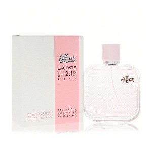 Lacoste Eau De Lacoste L.12.12 Rose Eau Fraiche by Lacoste Women Eau De Toilette Spray 3.3 oz - 1 of 1