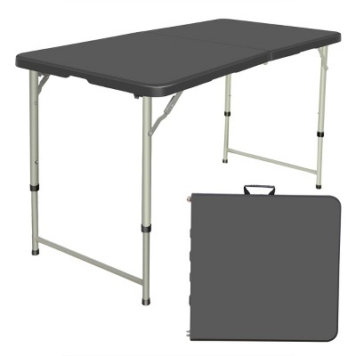 Skonyon 4ft Folding Table Adjustable Height Camping Table : Target