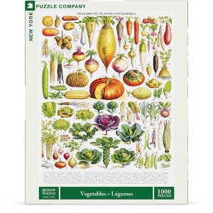 New York Puzzle Company Vegetables ~ Légumes 1000 Piece Puzzle - 1 of 4