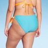 Women's Reversible Side-Tie High Leg Cheeky Bikini Bottom - Wild Fable™ - 2 of 4