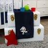 NoJo Disney Toy Story Outta This World Blue Appliqued Super Soft Baby Blanket - 3 of 4