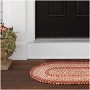 Colonial Mills Braxton Braided Runner, Red 2x11, Oval Shape - 4 of 4