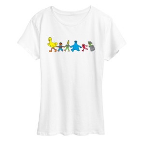Women's - Sesame Street - SS Group Short Sleeve Graphic T-Shirt - 1 of 3