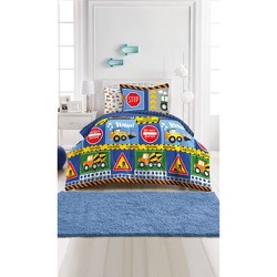 Under Construction Reversible Comforter Set - Waverly Kids : Target