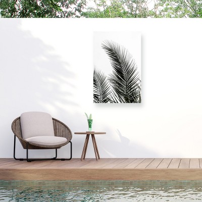 Trademark Fine Art - Mareike Bohmer  Palm Leaves 1 Matted Framed Art