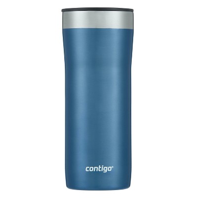 Contigo 24oz Streeterville Stainless Steel Tumbler with Straw Blue Corn