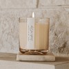 Sweet Water Decor Lavender & Sage Tinted Glass Jar Candle - 12oz - 2 of 3