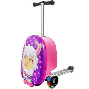 Kiddietotes Kids' Hardside Carry On Suitcase Scooter - 1 of 4